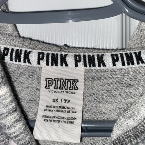 Victoria’s Secret Pink zip up hoodie. Size XS - Picture 3 of 3
